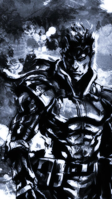 Solid Snake Metal Gear Solid Portrait Mobile Wallpaper