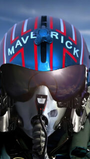 Close-up Pilot Helmet Maverick Mobile Wallpaper