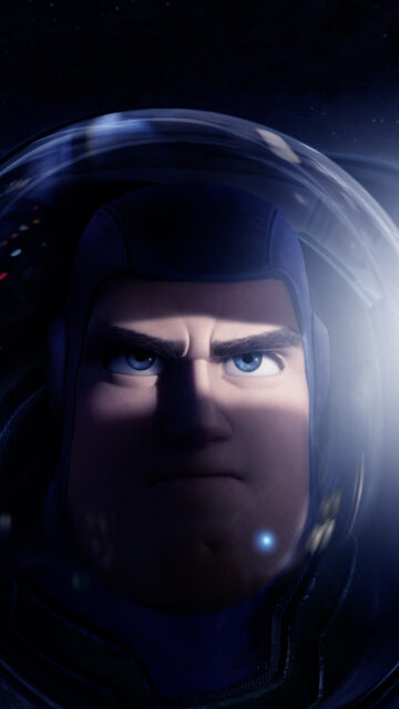 Close-up Buzz Lightyear Cinematic Portrait 4K Mobile Wallpaper