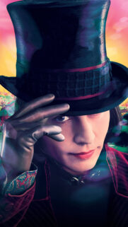 Mad Hatter Johnny Depp Close Up Portrait 4K Mobile Wallpaper
