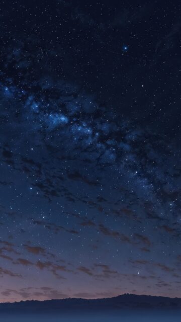 Celestial Milky Way and Starry Night Sky Manifestation Inspiration Wallpaper
