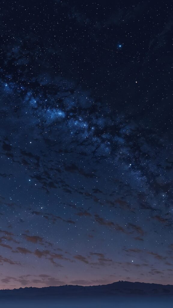 Celestial Milky Way and Starry Night Sky Manifestation Inspiration Wallpaper