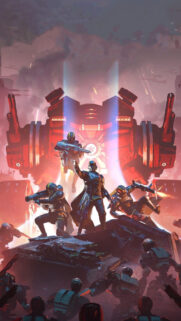 Helldivers 2 Sci-Fi Action Squad Mobile Wallpaper