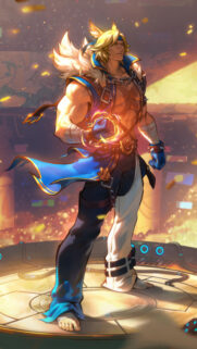 Sett League of Legends Champion Mobile Wallpaper