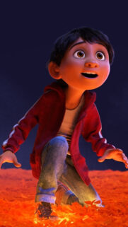 Miguel Rivera from Coco Animated Movie Mobile Wallpaper
