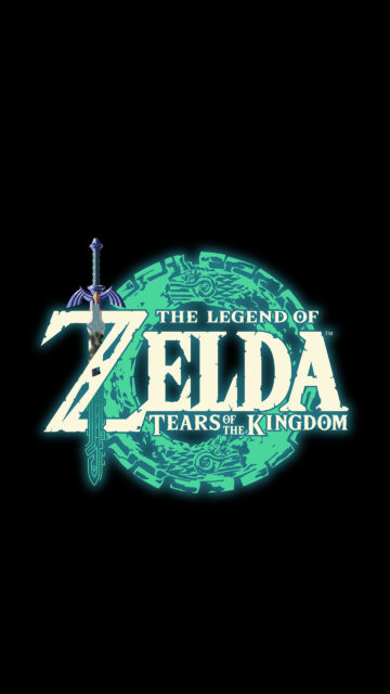 The Legend of Zelda Tears of the Kingdom Minimalist Mobile Wallpaper