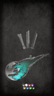 Final Fantasy VII Cloud’s Buster Swords Mobile Wallpaper