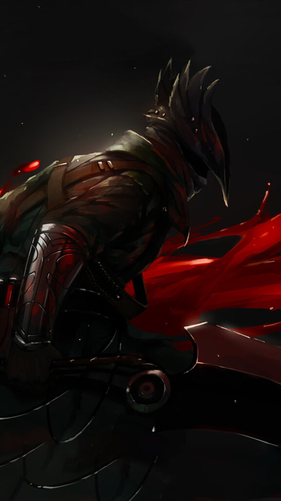 Eileen the Crow Bloodborne Mobile Wallpaper