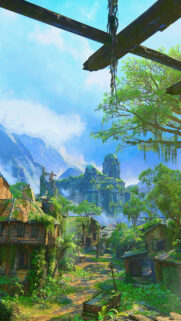 Overgrown Ancient Ruins Mobile Wallpaper, Phone Wallpaper or 4K Wallpaper