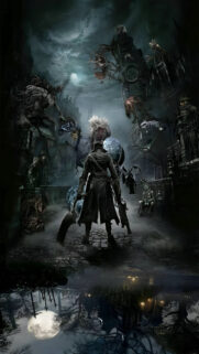 Dark Gothic Hunter Mobile Wallpaper