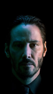 Keanu Reeves Cinematic Portrait High Definition Mobile Wallpaper