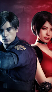 Leon S Kennedy and Ada Wong Resident Evil Mobile Wallpaper