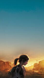Ellie and Joel The Last of Us Mobile Wallpaper