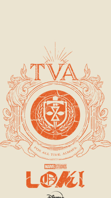 TVA Loki Logo Mobile Wallpaper