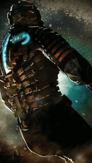 Isaac Clarke Dead Space Suit Mobile Wallpaper