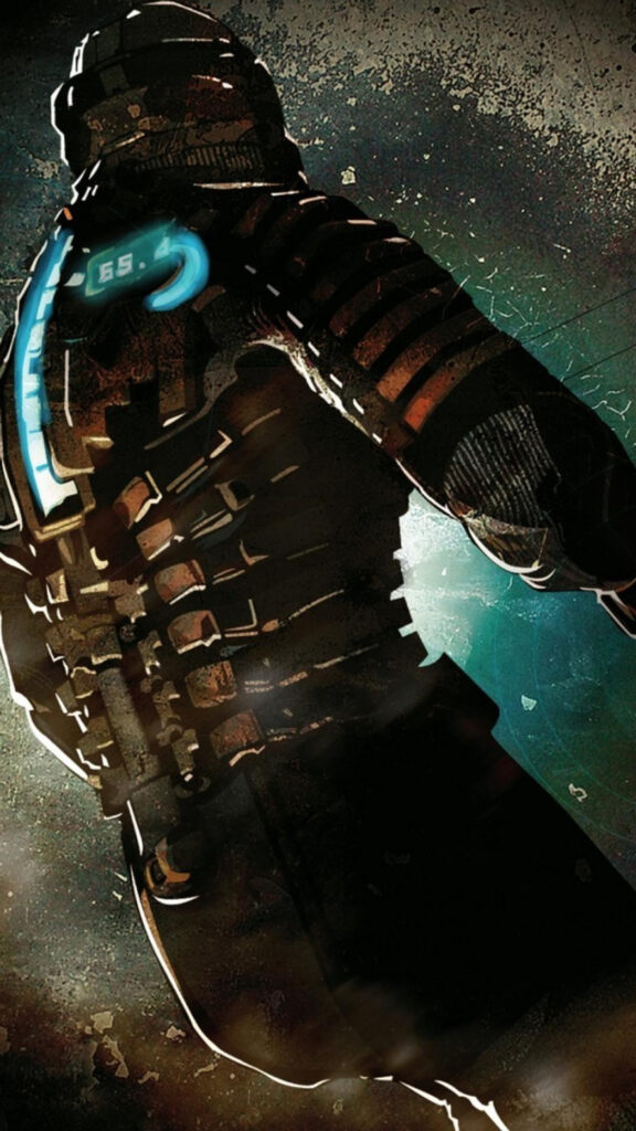 Isaac Clarke Dead Space Suit Mobile Wallpaper