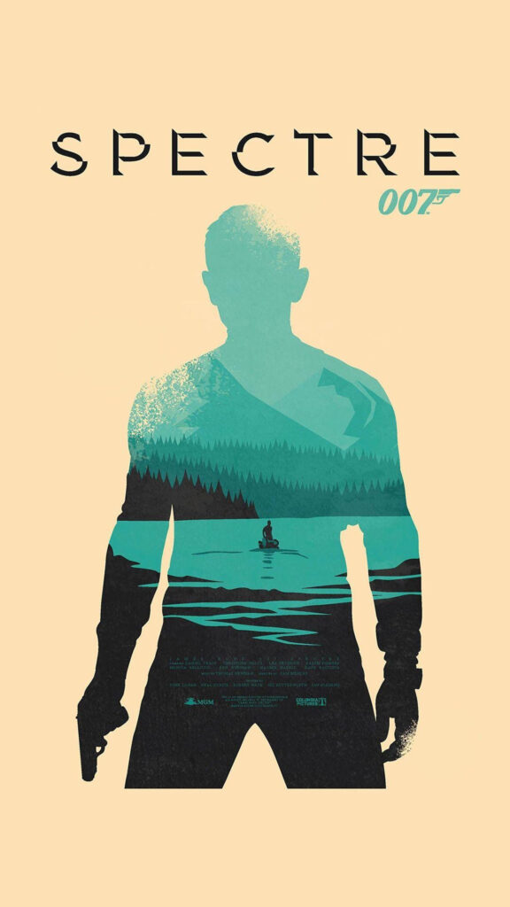 Spectre James Bond Minimalist Art Mobile Wallpaper
