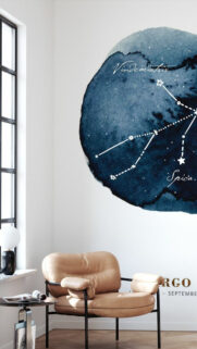 Virgo Earth Aesthetic Constellation: Astrology and Zodiac Wisdom Wallpaper