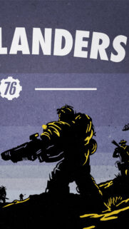 Fallout 76 Graphic Silhouette Art Mobile Wallpaper