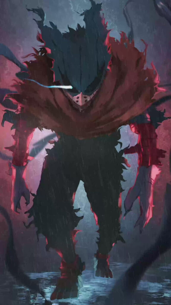 Dark Deku Vigilante Arc Hero My Hero Academia Mobile Wallpaper