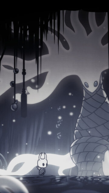 Hollow Knight White Lady Forest Mobile Wallpaper