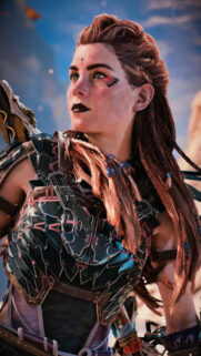 Aloy Horizon Forbidden West Portrait 4K Mobile Wallpaper