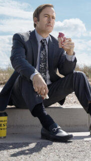 Jimmy McGill Eating Ice Cream Mobile Wallpaper
