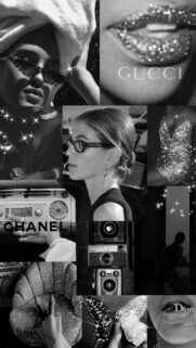 Luxury Lifestyle Vision Board Aesthetic for Wealth and Success Manifestation Wallpaper