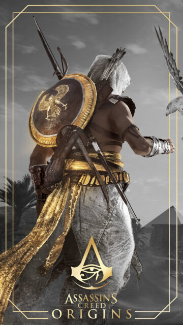 Bayek of Siwa Assassin's Creed Origins Mobile Wallpaper