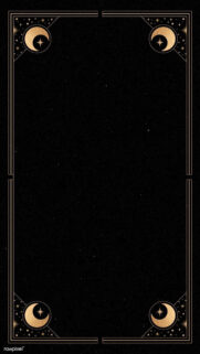 Mystical Gold Celestial Moon Phase Spiritual Aesthetic Phone Wallpaper