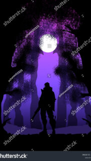 Valorant Sova Minimalist Silhouette Mobile Wallpaper