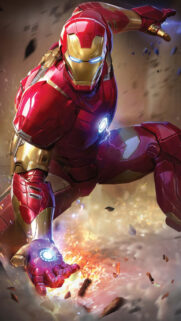 Stunning Iron Man Cinematic Action Hero 4K Wallpaper