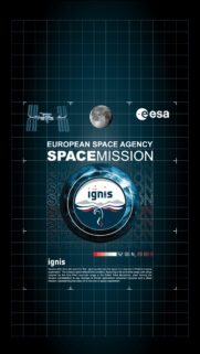 ESA Ignis Space Mission Concept Mobile Wallpaper