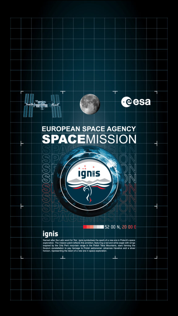 ESA Ignis Space Mission Concept Mobile Wallpaper