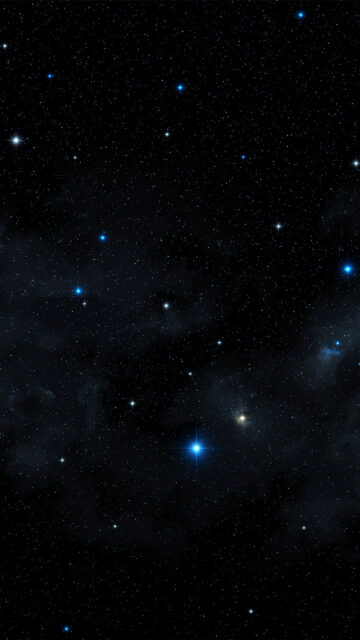 Celestial Galaxy Stars and Cosmic Night Sky Spiritual Energy Wallpaper
