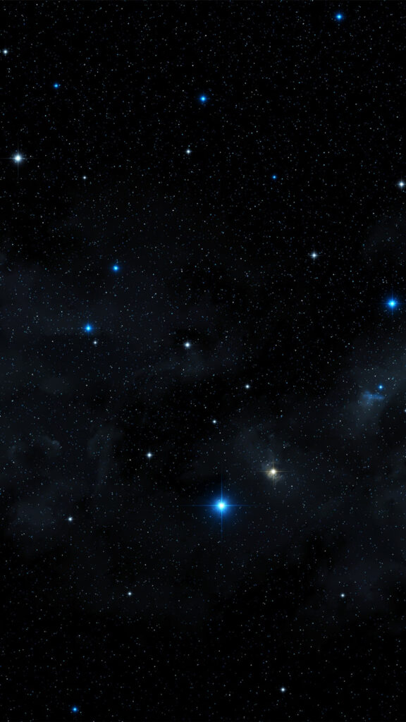 Celestial Galaxy Stars and Cosmic Night Sky Spiritual Energy Wallpaper