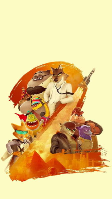 The Bad Guys Characters Mobile Wallpaper