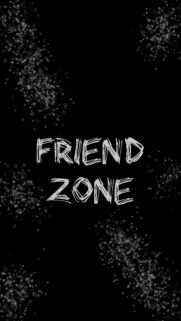 Friend Zone Text Graphic Mobile Wallpaper