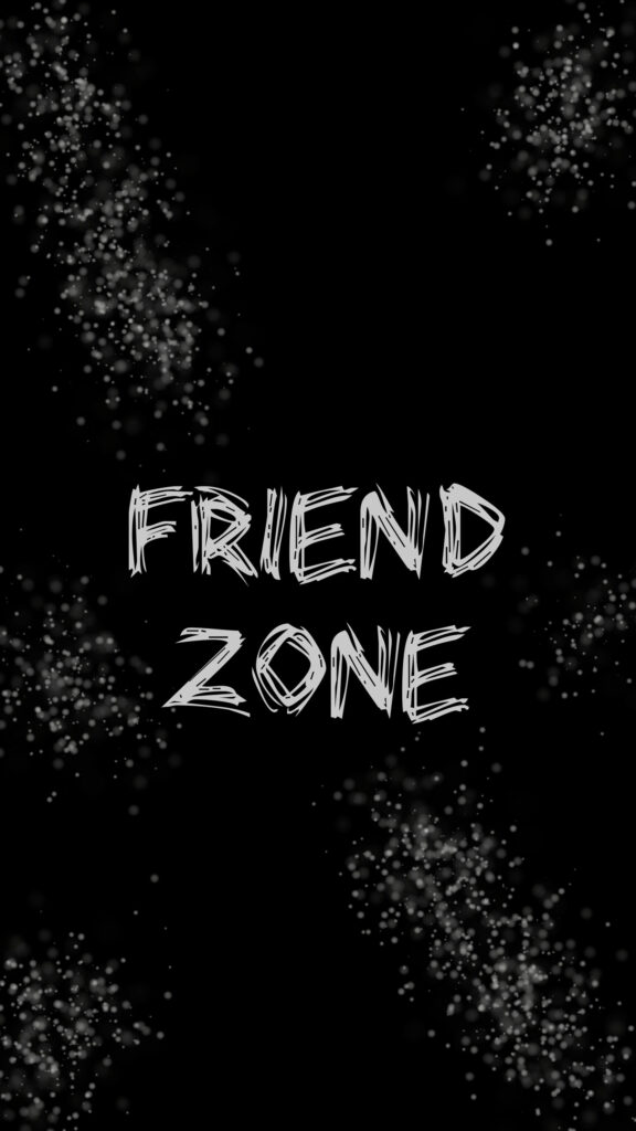 Friend Zone Text Graphic Mobile Wallpaper