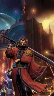 Auron Final Fantasy X Warrior Mobile Wallpaper