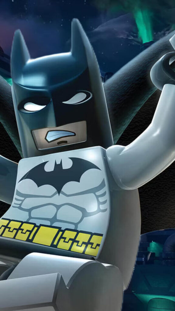 LEGO Batman Dynamic Action Portrait Mobile Wallpaper