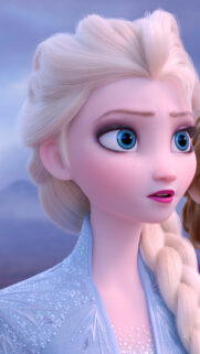 Stunning Elsa Frozen 2 Aesthetic 4K Mobile Wallpaper