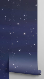 Celestial Starlit Night Sky for Manifestation and Cosmic Energy Wallpaper