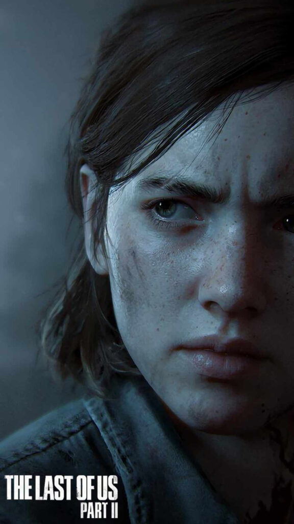 Ellie Williams The Last of Us Part II Dark Moody 4K Mobile Wallpaper