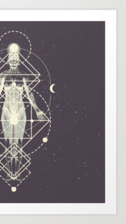 Sacred Geometry Divine Feminine Energy Spiritual Manifestation Wallpaper