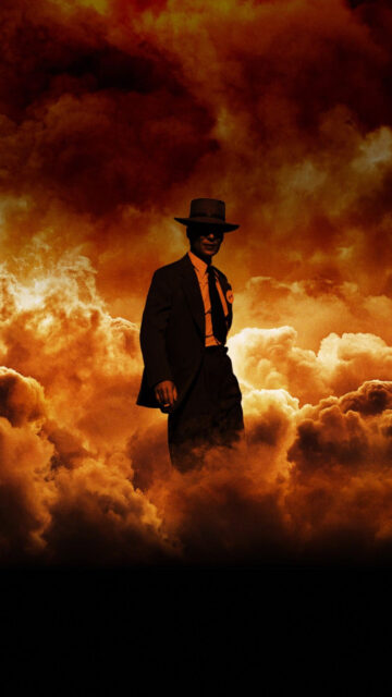 J. Robert Oppenheimer Cinematic Portrait Mobile Wallpaper