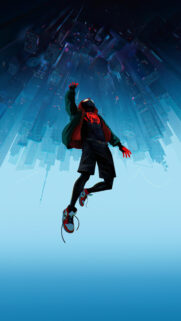 Miles Morales Leap of Faith Mobile Wallpaper