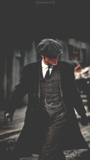 Thomas Shelby Cinematic Portrait Mobile Wallpaper