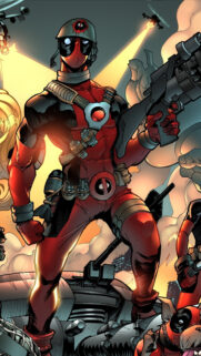 Deadpool War Combat Tactical Suit Mobile Wallpaper