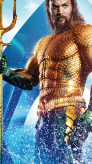 Aquaman Superhero Jason Momoa Armor 4K Mobile Wallpaper